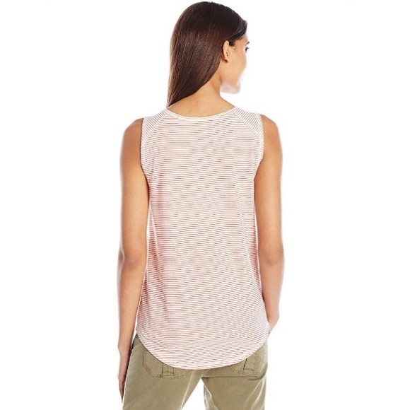 Lucky Brand Striped Namaste Matchbox Print Tank, S - Picture 2 of 8